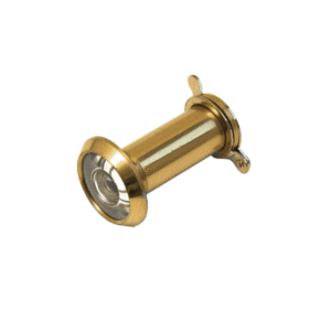 DX Deurspion met Afsluitklepje 200° Ø16mm DD:35-60mm Messing DRS 201B