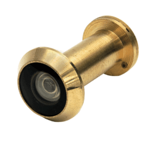 DX Deurspion met Afsluitklepje 60min Brandwerend 200° Ø14mm DD:35-55mm Messing DRS 2141 F60