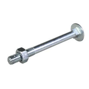 GEBREMA Slotbout met Moer M8x30 Verzinkt