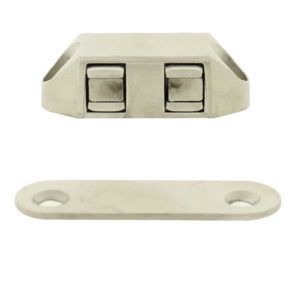 DX Magneetsnapper Polair 6kg 50x16mm Opschroevend Metaal/Metaal Vernikkeld MC 100600B