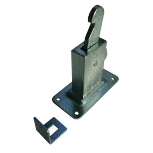DX Deurvastzetter Met Opvangoog Heavy Duty Wandmodel Verzinkt DVZ HD W