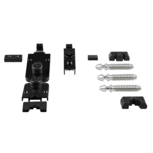 MACO Hefschuif-Geleiderset met Sluitnokken voor Lage bovenrail HS150-400 Zwart/Zilverlook 102208