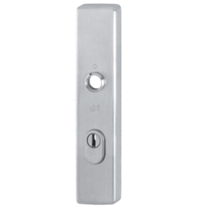 HOPPE Veiligheidsschild Kerntrekbeveiliging PC55 Buitenschild Recht E2222ZA RVS SKG***