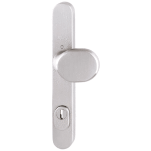 HOPPE Smalschild KTB PC92 Buitenschild met Knop E86G/3359ZA RVS SKG***