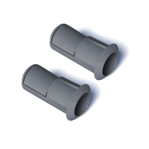SECUBAR Kunststof Snap Hulzen voor Barriere-stang Ø16mm IDD Set a 2 stuks 2010.355.100