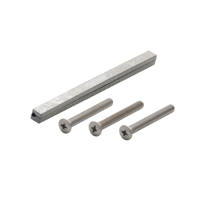 HOPPE Krukstiftgarnituur Massief DD41-46 Snelstift incl. 3 Metaalschroeven