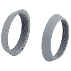HOPPE HCS Decorringen met Schroefdraad Grijs