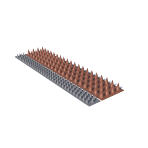 SECUMAX Anti-klimstrip 45x500mm Kunststof Grijs 3010.100.01 Pak a 8 stuks