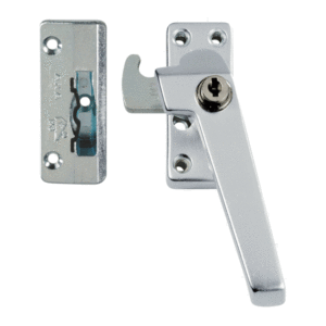 AXA Raamsluiting 3319 Sleutel Rechts F1 Geanodiseerd Inbouw Sluitkom 3319-31-91/6 SKG*