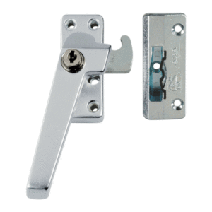 AXA Raamsluiting 3319 Sleutel Links F1 Geanodiseerd Inbouw Sluitkom 3319-41-91/6 SKG*