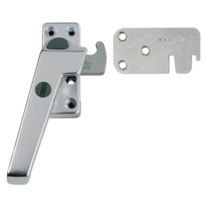 AXA Raamsluiting 3320 Drukknop/Sleutel Links F1 Geanodiseerd Sluithaak 3320-81-91/6 SKG*