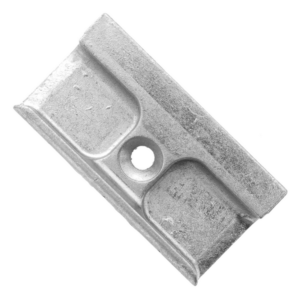 MACO Sluitplaat Standaard Hout Vlak 48x25x9mm SP25 Multitrend Zilverlook 34978