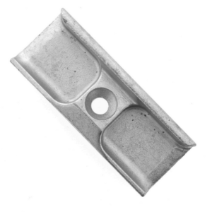 MACO Sluitplaat Standaard Hout Vlak 48x19x9mm SP20 Multitrend Zilverlook 34981