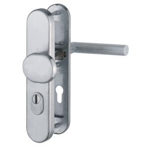 HOPPE Amsterdam Veiligheidsbeslag KTB PC72 KN/KR E86G/3332ZA/3310/1400Z RVS SKG***
