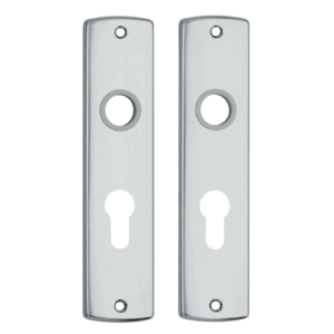 AXA Curve Binnendeurschilden PC55 F1 Geanodiseerd 180x41mm 6350-20-91/55E