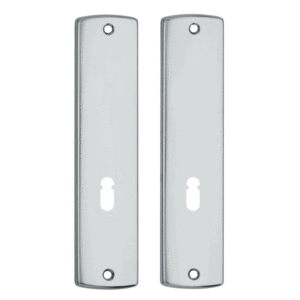 AXA Curve Binnendeurschilden Enkel SL56 F1 Geanodiseerd 180x41mm 6350-60-91/E