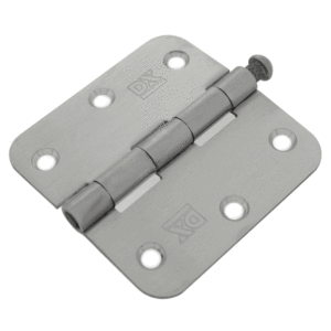 DX Scharnier Ongelagerd Rond RVS 76x76x2mm H367-76763003