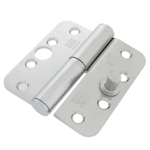DX Veiligheids- Kogelstiftpaumelle DK Rond Verzinkt 89x89x3mm Din Rechts SKG*** H169D89892125