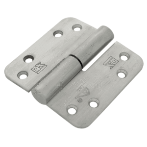 DX Veiligheids- Kogelstiftpaumelle Rond RVS 89x89x3mm Din Links SKG*** H379-89892313