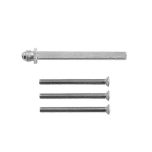 AXA Wisselstiftgarnituur Voor Veiligheidsbeslag DD54-60 RVS/Topcoat 6990-59-23