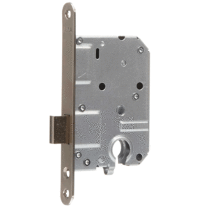 AXA Binnendeurslot Kastslotslot Profielcilinder DM50 RVS LS/RS 7125-50-81/55E (Incl. Sluitplaat)