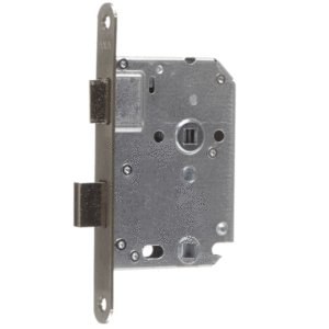 AXA Binnendeurslot Badkamer/WC-Slot WC63 DM50 RVS LS/RS 7165-50-81/63E (Incl. Sluitplaat)