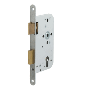 NEMEF 600 Serie Binnendeurslot Cilinderslot PC72 DM60 649/17 RVS Din LS (Excl. Sluitplaat)