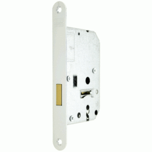 NEMEF 1200 Serie Binnendeurslot Kastslot Klavierslot DM50 1256/2 Gelakt LS/RS (incl. Sluitplaat)