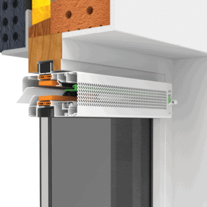 FireMax EW30 ZR Brandwerend Ventilatierooster Glasaftrek 85mm