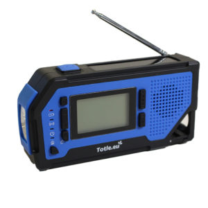 Totle Totle Omega Noodradio - 2000 mAh Powerbank - AM/FM - Opwindbaar -Flesopener - SOS alarm