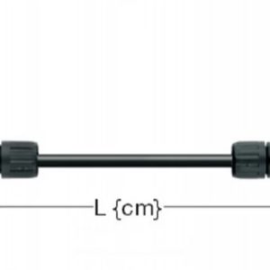TopSolar kabel 4mm² 1m MC4 male/female