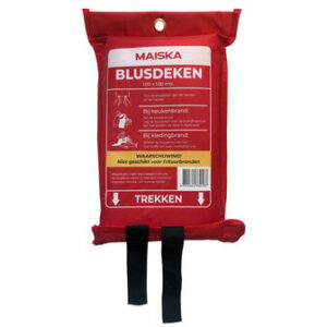 Blusdeken softcase MAISKA 100x100 cm - MAISKA Blusdeken softbag 100 x 100 cm