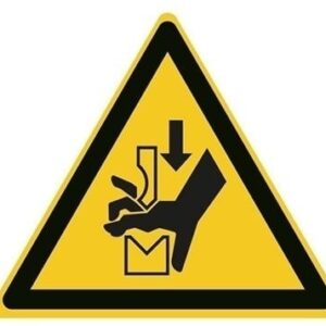 Handverbrijzeling tussen buigbank - 100 mm breed