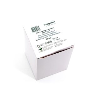 Gemetalliseerd niet verklevend wondkompres - 10 x 10 cm steriel - 50 stuks