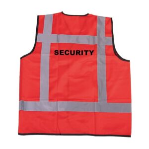 RWS veiligheidsvest security rood - RWS veiligheidsvest security rood