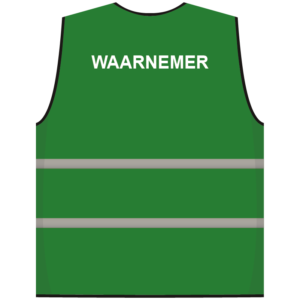 Waarnemer hesje groen - Waarnemer hesje groen